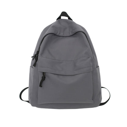 New style student backpack female Korean fashion college style school bag casual large capacity couple backpack one piece drop shipping
