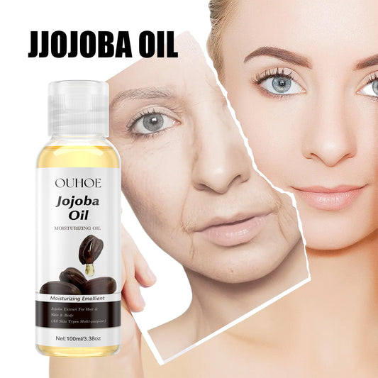OUHOE jojoba oil သည် မျက်နှာအသားရေကို တင်းရင်းစေပြီး အစိုဓာတ်ထိန်းပေးကာ ခန္ဓာကိုယ်အသားအရည်ကို နူးညံ့ပျော့ပျောင်းစေကာ ဆံကေသာကို သန်စွမ်းစေပါသည်။ 