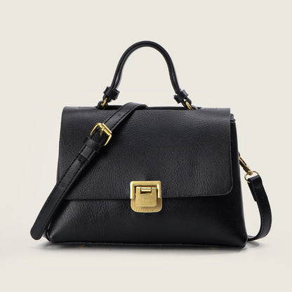 Summer retro small bag women's bag 2023 new crossbody bag simple European and American shoulder bag fashionable texture handbag 