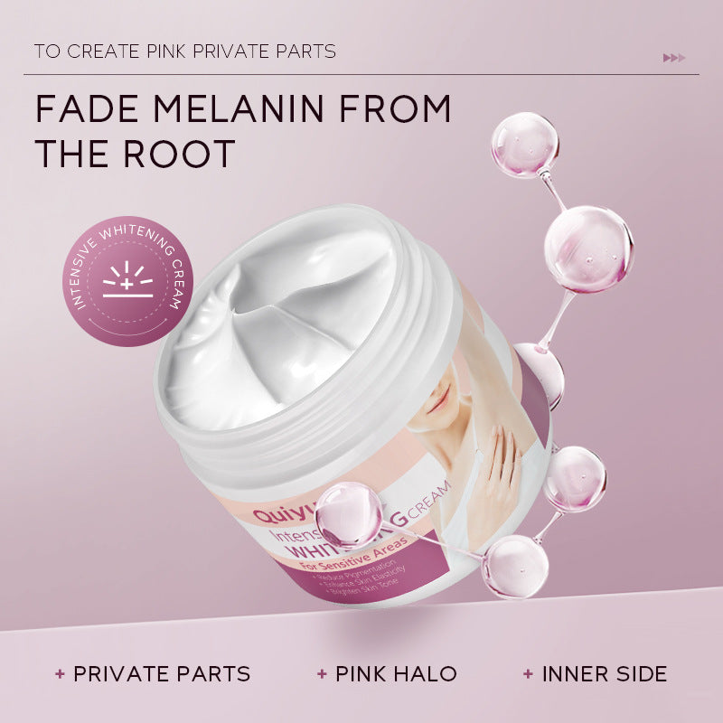 Cross-border QUIYUM Intensive Whitening Cream Underarm Cream 30g Hydrating Moisturizing Body Lotion 