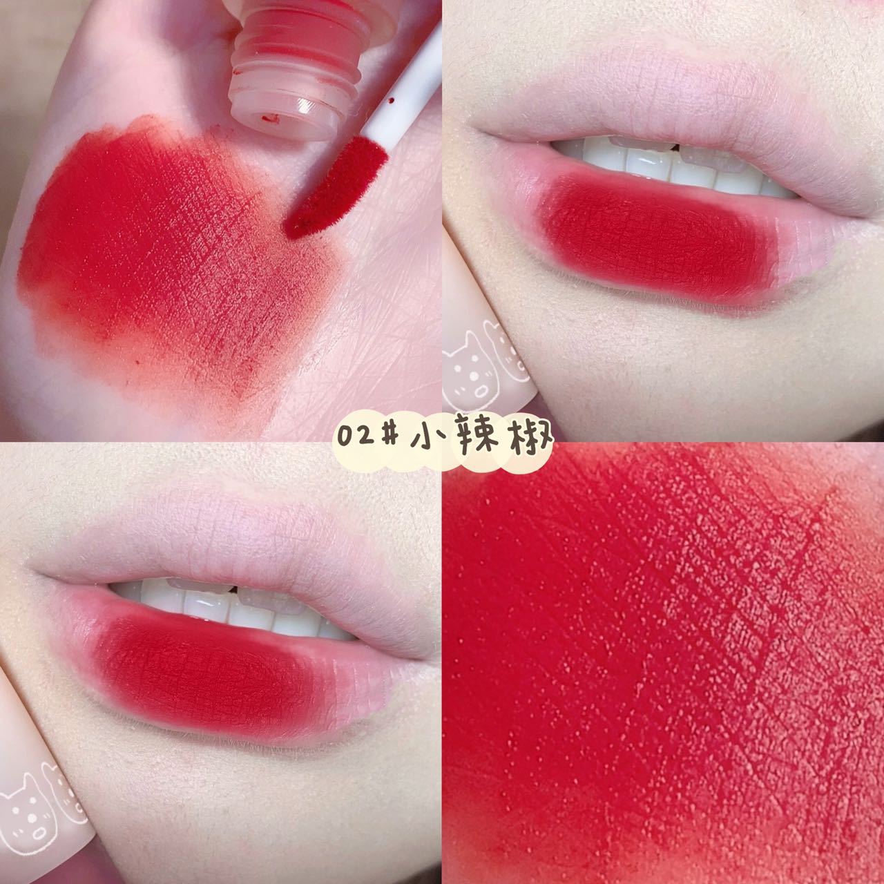 &amp;HANGENEE Han Jini Firework Bear Lip Glaze Niche အမှတ်တံဆိပ် Mirror Water Glossy Lip Glaze သက်သာသော နှုတ်ခမ်းနီ လက်ကား 