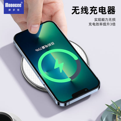 适用iPhone14 13Pro Max手机无线PD充电器耳机20W快充头礼盒套装
