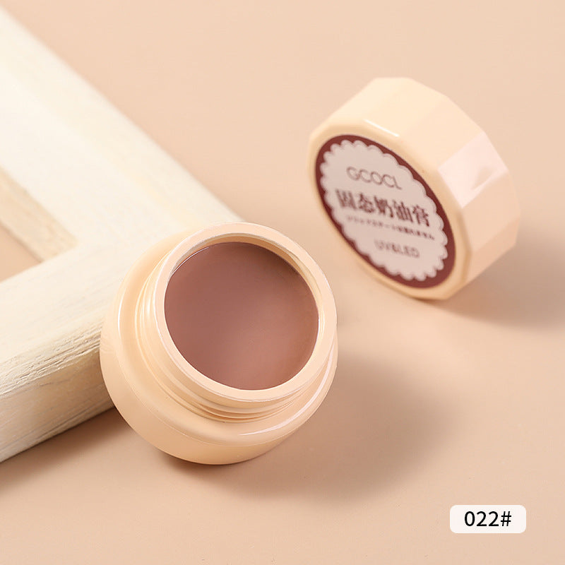 Nail polish glue Japanese-style canned mousse painted glue phototherapy removable long-lasting solid glue cream nail polish