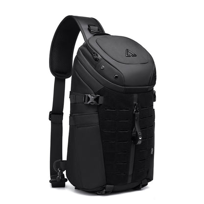 Ozuko အမျိုးသားရင်ဘတ်အိတ် အားကစား ရေစိုခံ Crossbody အိတ် အမျိုးသားများရဲ့ နည်းဗျူဟာ ဘက်စုံသုံး အိတ် အမျိုးသား Crossbody အဆင့်မြင့်အိတ် 