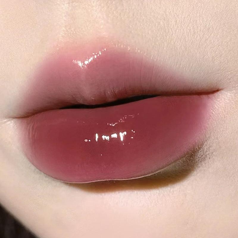 HERORANGE~water mirror gloss lip gloss lipstick cloud mirror water gloss glass lip gloss long-lasting hydrating pouty lips 
