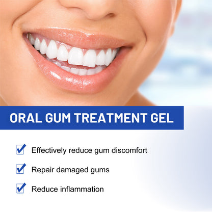 ORALHOE gum repair gel relieves gum swelling and pain, repairs and cleans stained teeth, yellow teeth, fresh breath care 