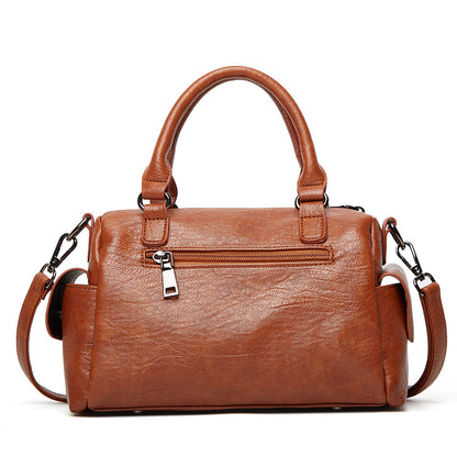 Women's Bags 22 New Large Capacity Liuding Women's Bags European and American Fashion Handbags Soft Leather Trendy One-Shoulder Crossbody Bags for Shipping 