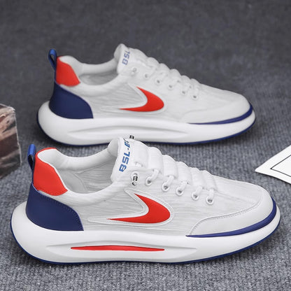 Forrest Gump shoes men's summer 2023 breathable casual all-match men's shoes sports thick-soled thin section youth old shoes board shoes 