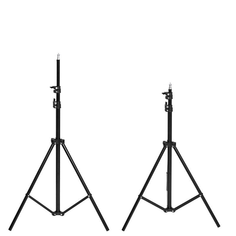 1.6m အလင်းဖြည့် ဓာတ်ပုံရိုက်ကွင်း ကင်မရာ stabilizer tripod bracket မိုဘိုင်းဖုန်း tripod တိုက်ရိုက်ထုတ်လွှင့်မှုကြမ်းပြင်မီးတိုင် 