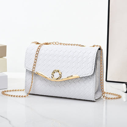 Factory direct sales bags for women 2022 new style shoulder crossbody bag cross-border women's bag wholesale small square bag chain bag