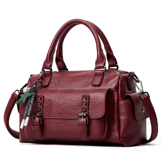 Bags for women, trendy ladies' handbags, mother's bags, European and American fashion, large-capacity crossbody bags, shoulder bags, one-piece drop shipping 