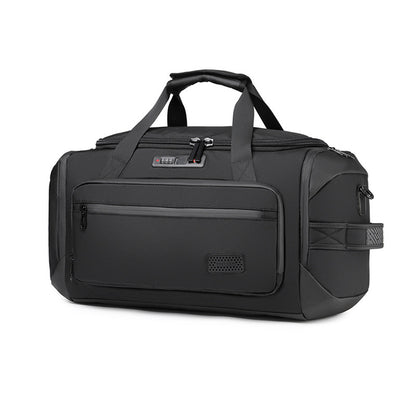 Ozuko portable travel bag large capacity shoulder sports bag can be inserted into the trolley case short-distance wet and dry separation fitness bag 