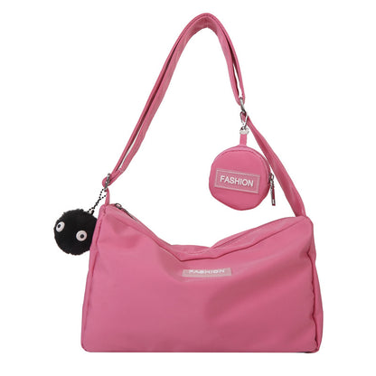 Bags for Women 2023 New Autumn and Winter Trendy Korean Version Large Capacity Crossbody Bag Casual Versatile Fashion Lightweight Oxford Bag 
