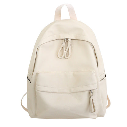 School bag female Korean version Harajuku ulzzang high school college students junior high school students simple versatile campus backpack 