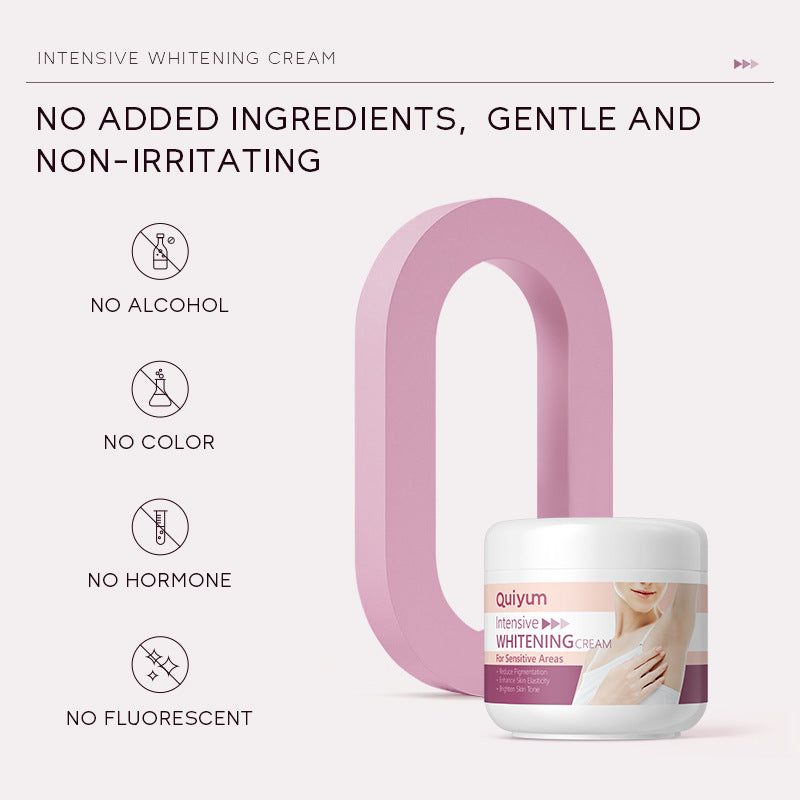Cross-border QUIYUM Intensive Whitening Cream Underarm Cream 30g Hydrating Moisturizing Body Lotion 