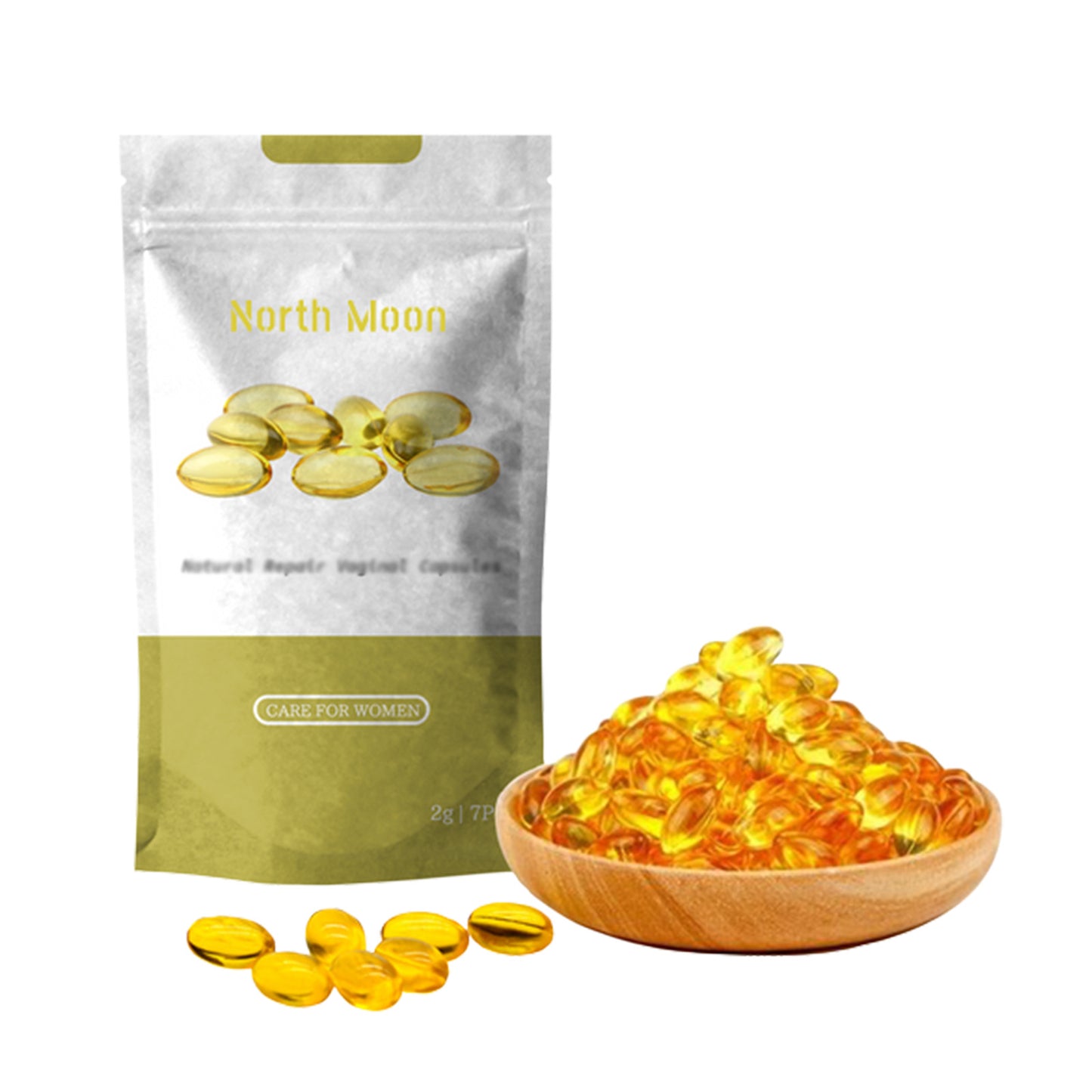 North Moon Body Sculpting Capsules Firming Legs and Belly Skin Slimming Abdominal Slimming Body Capsules 