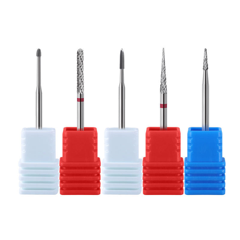 Nail polishing head, manicure tungsten steel polishing head, polishing and removal, manicure shop special collection, factory wholesale 