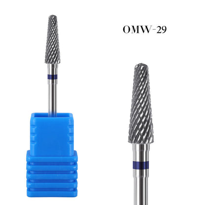Nail polishing head, manicure tungsten steel polishing head, polishing and removal, manicure shop special collection, factory wholesale 