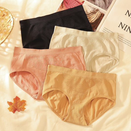 [Independent pack] အမျိုးသမီးများအတွက် ချည်သားစစ်စစ် အမျိုးသမီး 3D ပျားလပို့ ဂျပန် 3D ပျားလပို့ ဘောင်းဘီ ဘောင်းဘီတို ခါးလယ်တင် တင်ပါး တင်ပါးများ