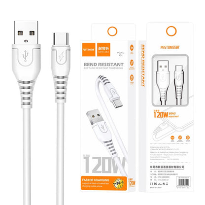 乐糖120W充电线快充适用iPhone安卓iPad平板手机Type-C闪充数据线